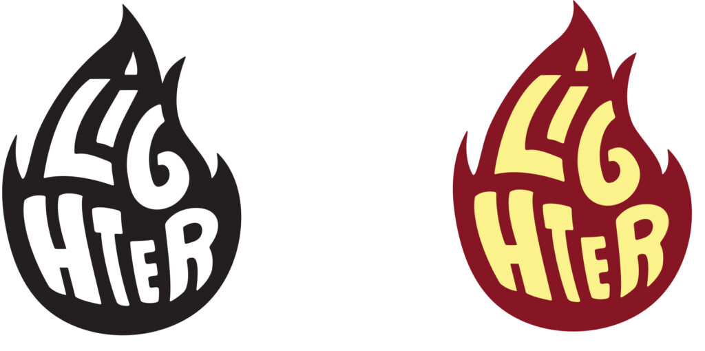 Lighter Logo Color And Bw 1024x510